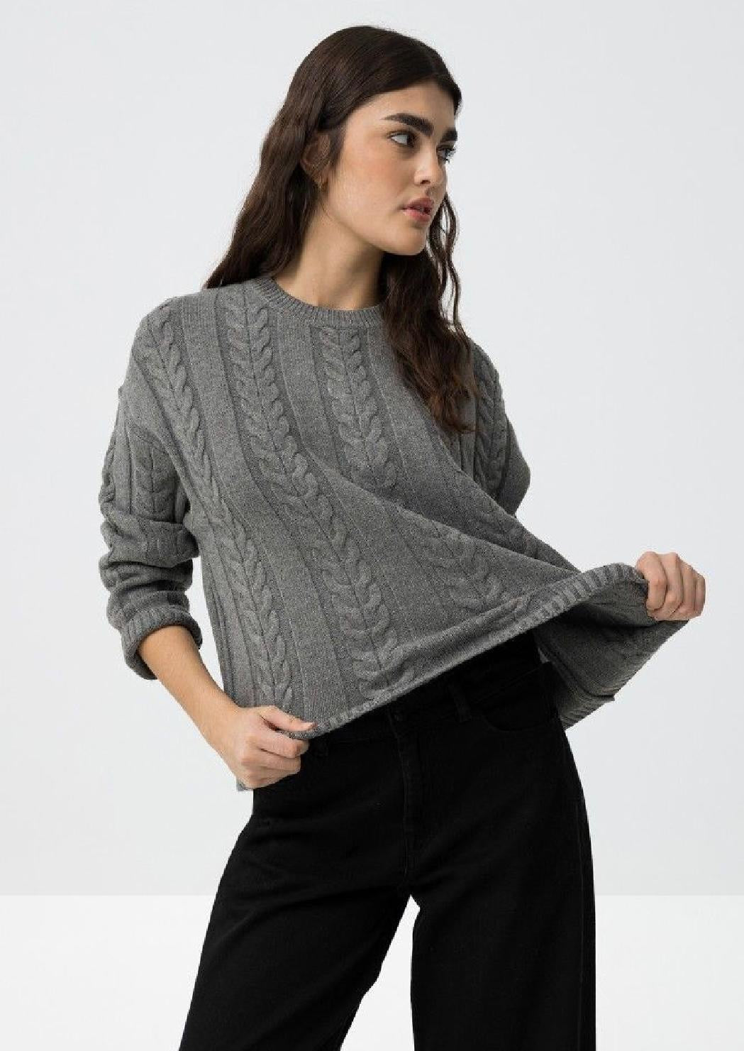Bastiana grey knit