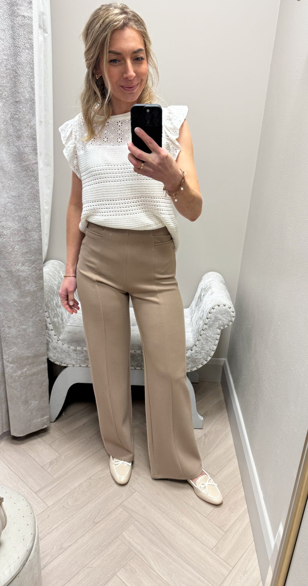 Lulu Tortora  elasticated high waist trousers