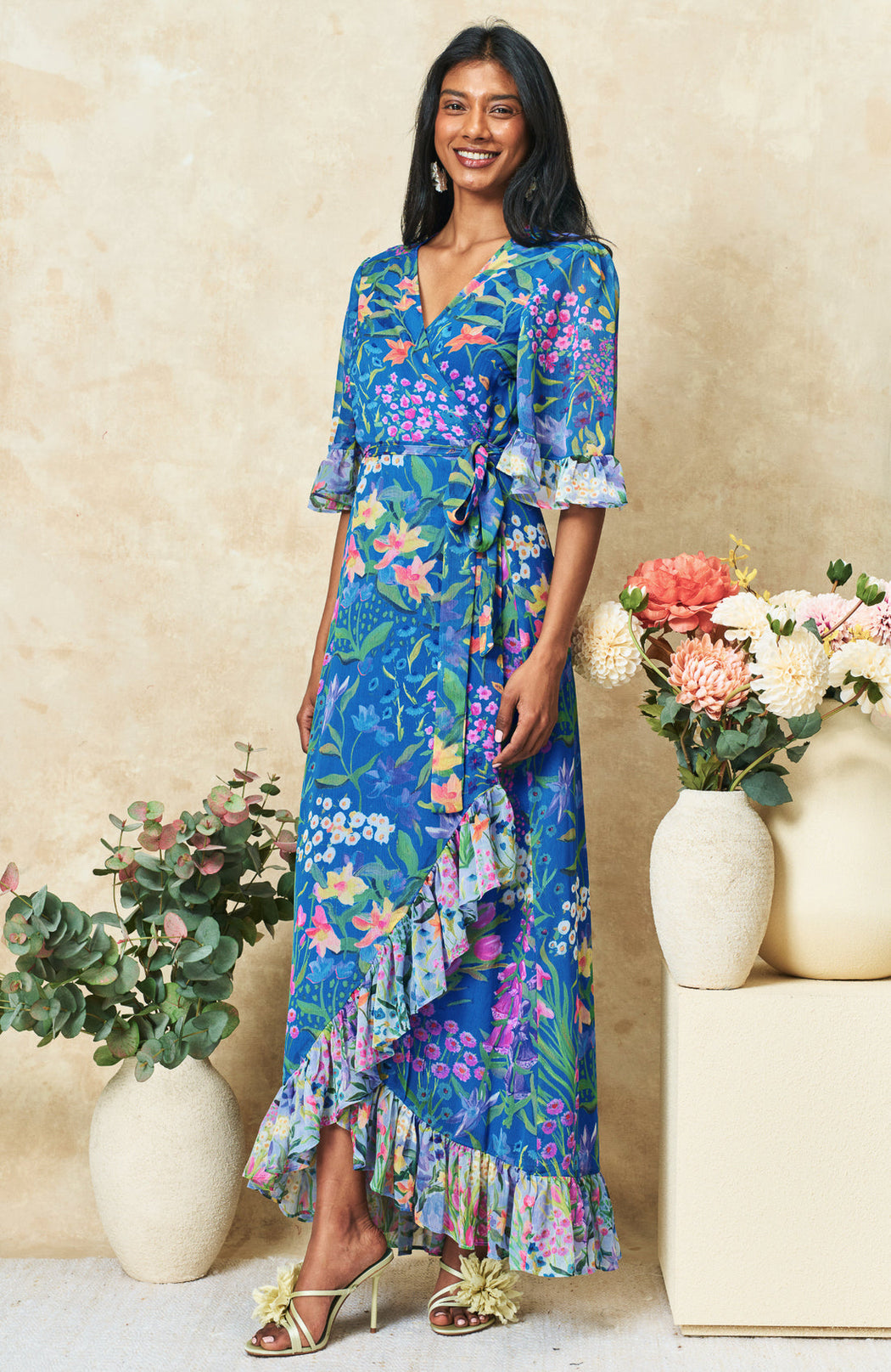 The avaline  maxi dress