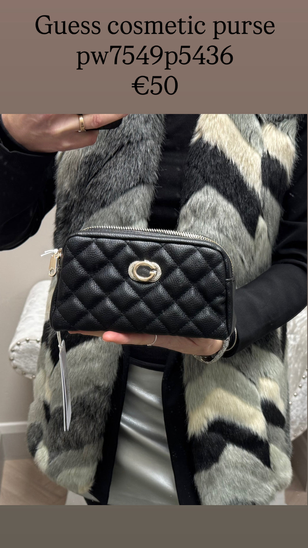 Guess cosmetic purse pw7549p5436