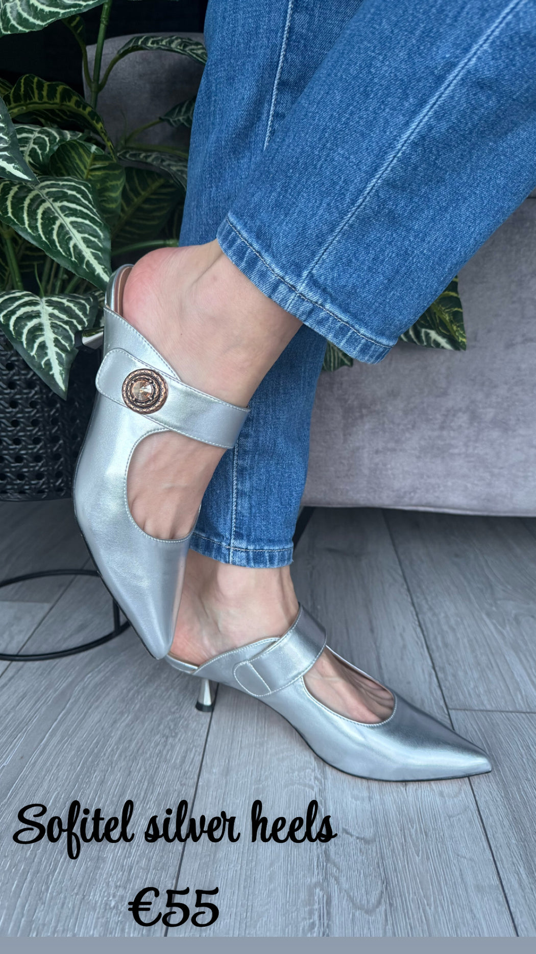 Sofitel silver heels