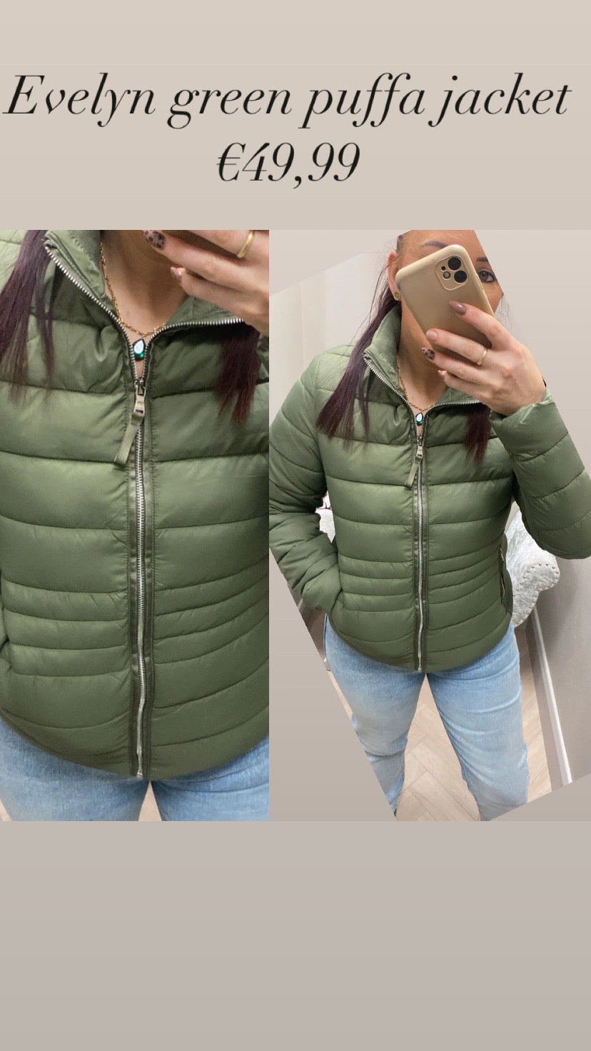 Evelyn green  puffa jacket