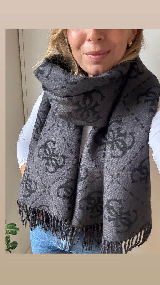Nolana black  4G logo scarf aw5217vis03