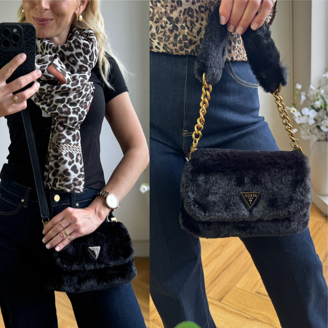 Guess black samia crossbody WB935520