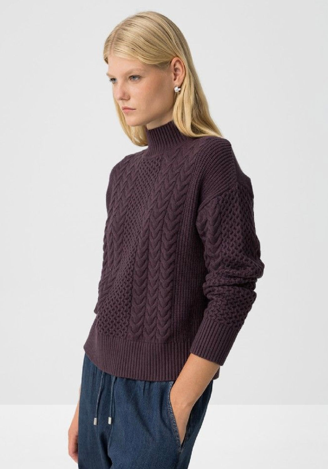 Edwina purple shadow