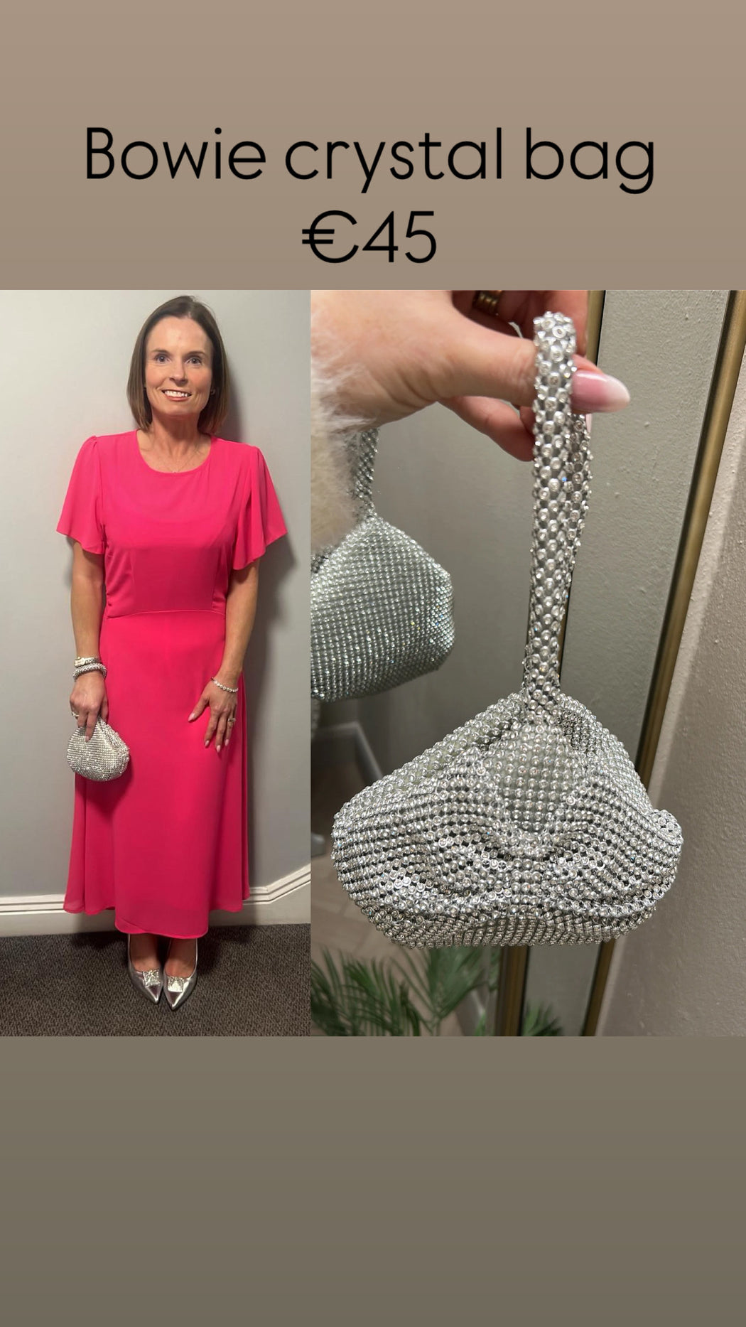 Bowie crystal bag
