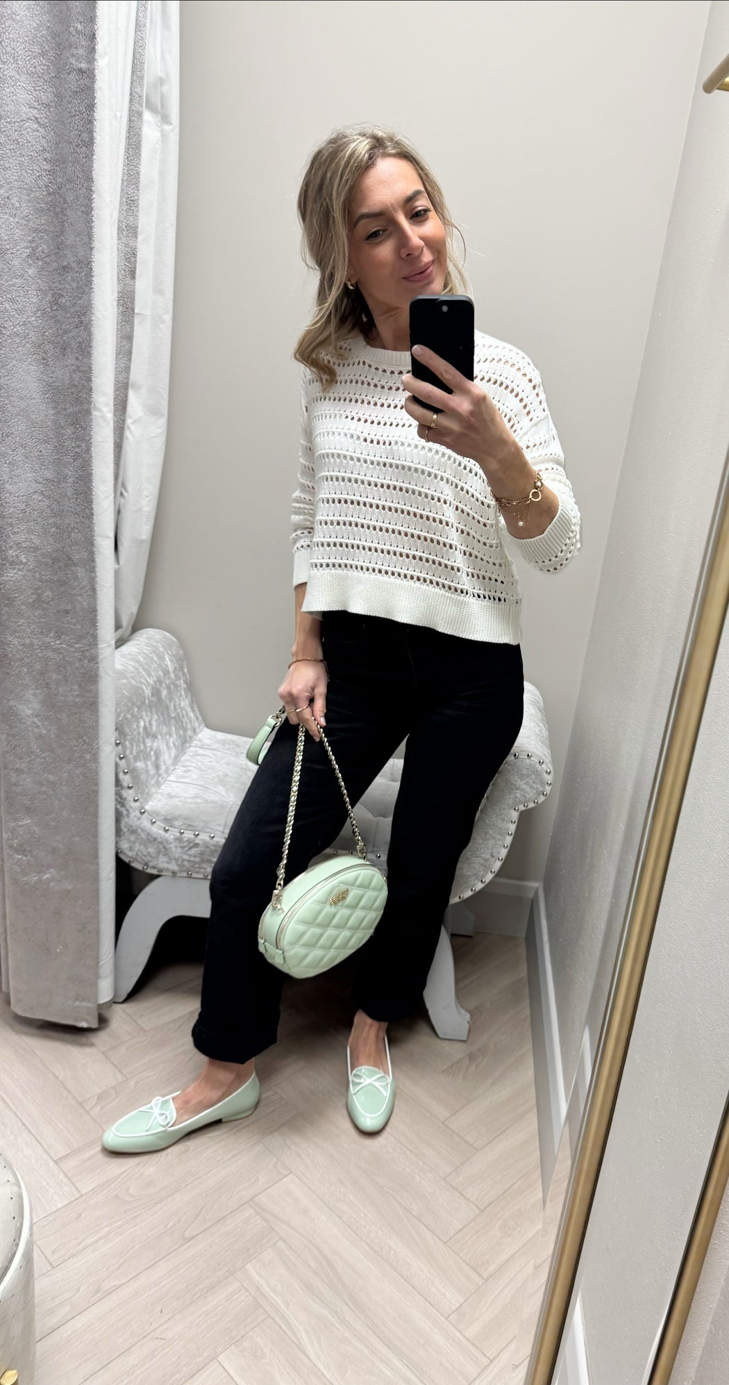 Edema cream knit