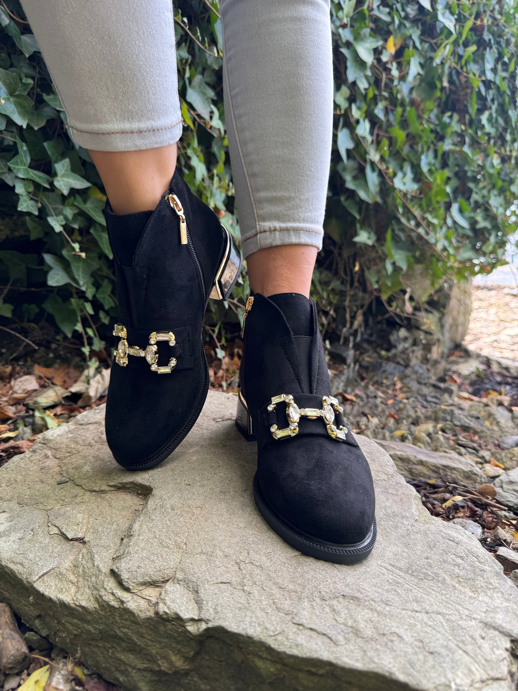 Caldicot Schwarz ankle boot