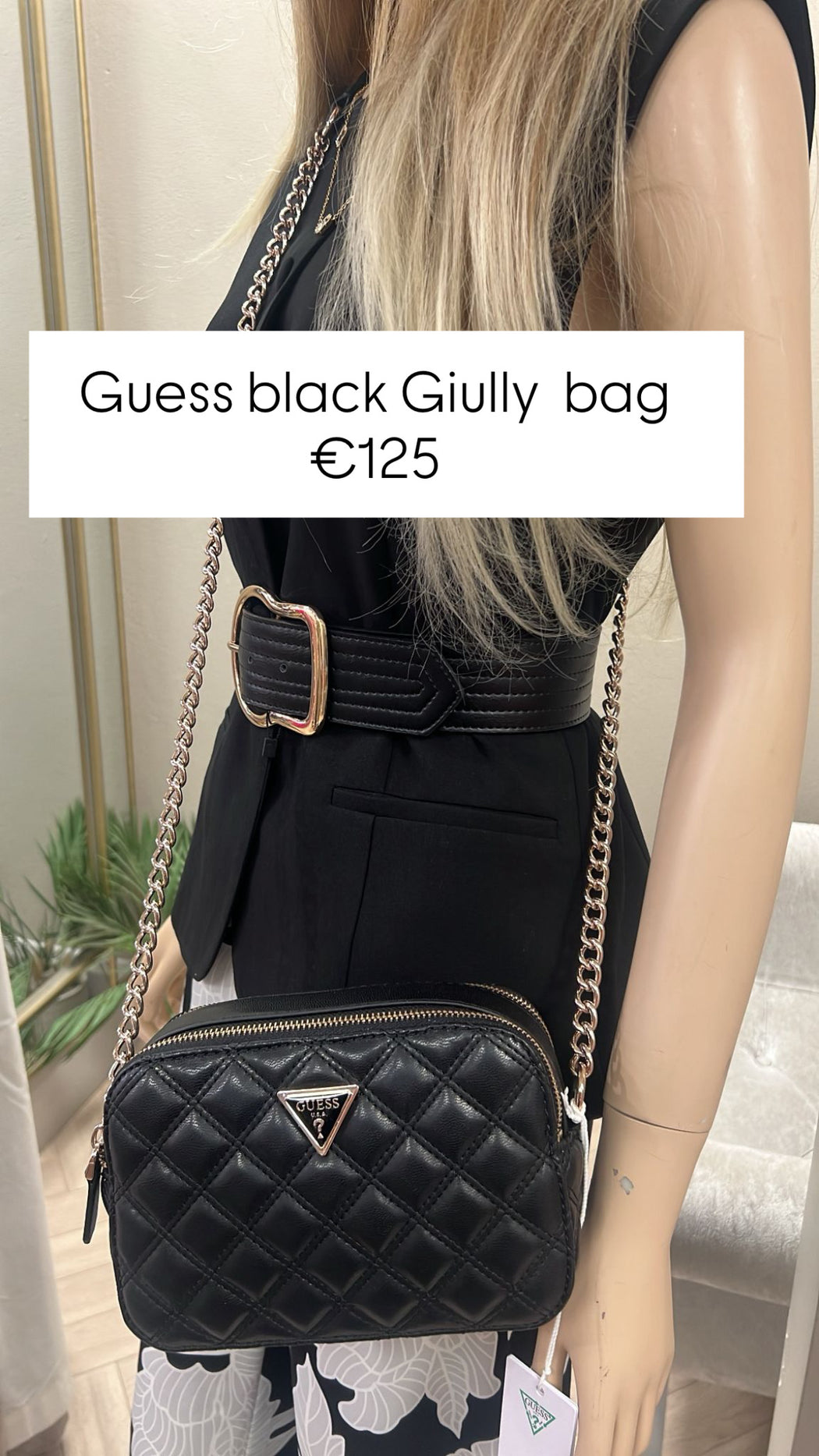 Guess black Giully  bag  qg967314