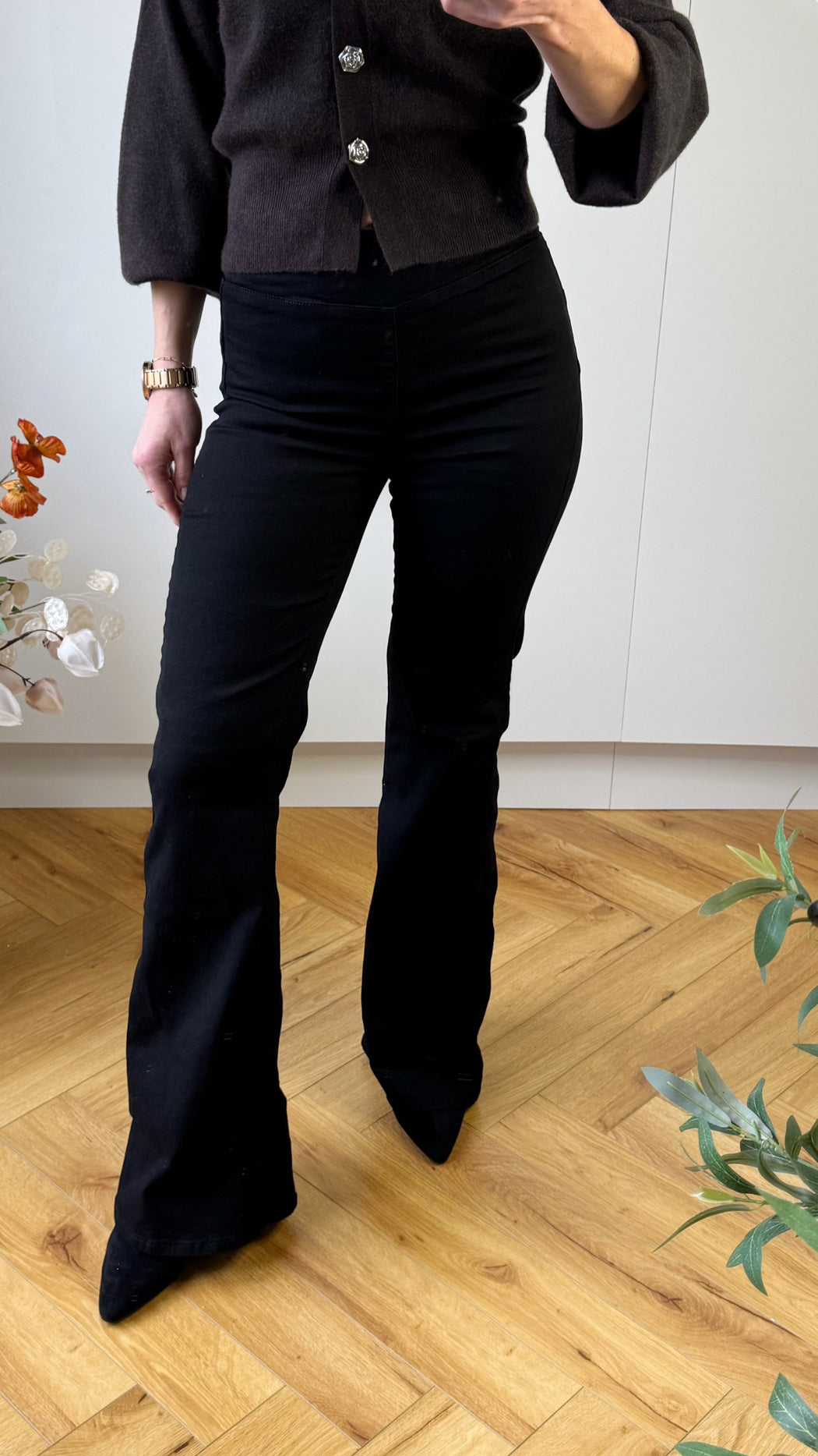 One size flare jeggings  10062937