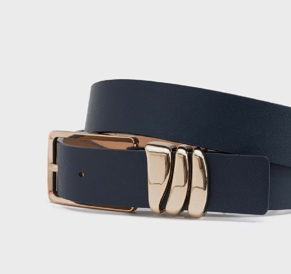 Moon midnight navy belt