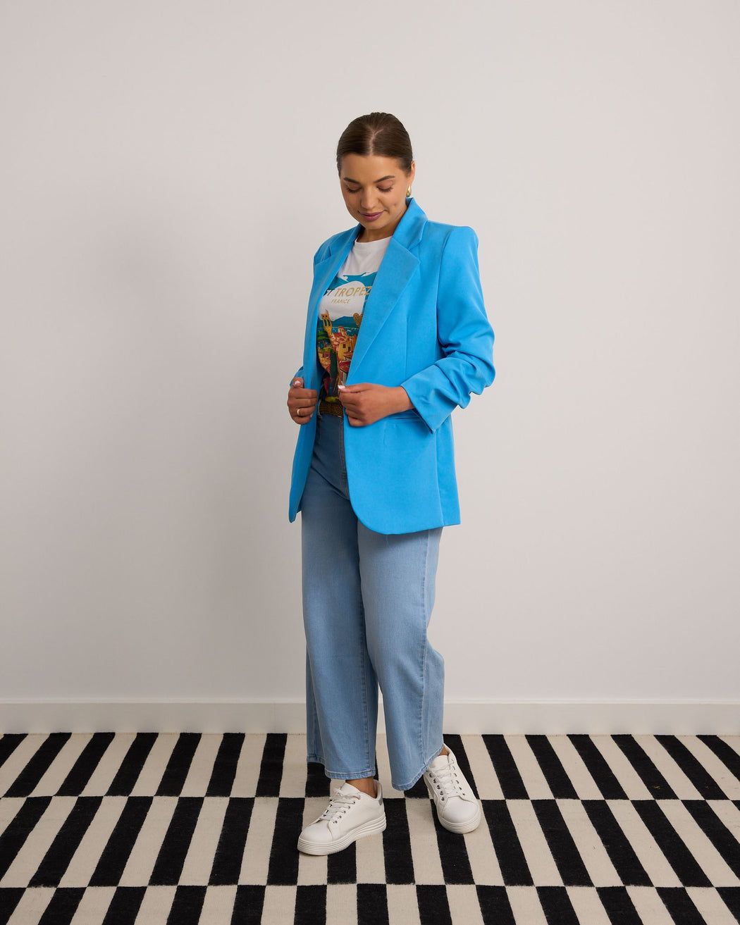 Turquoise Ellie blazer