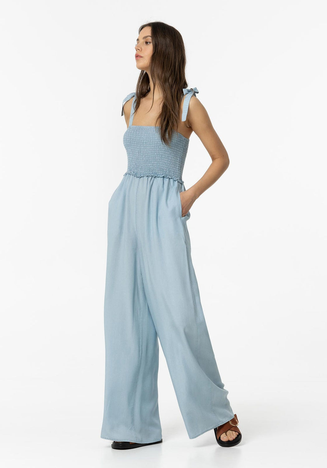 Freda denim jumpsuit