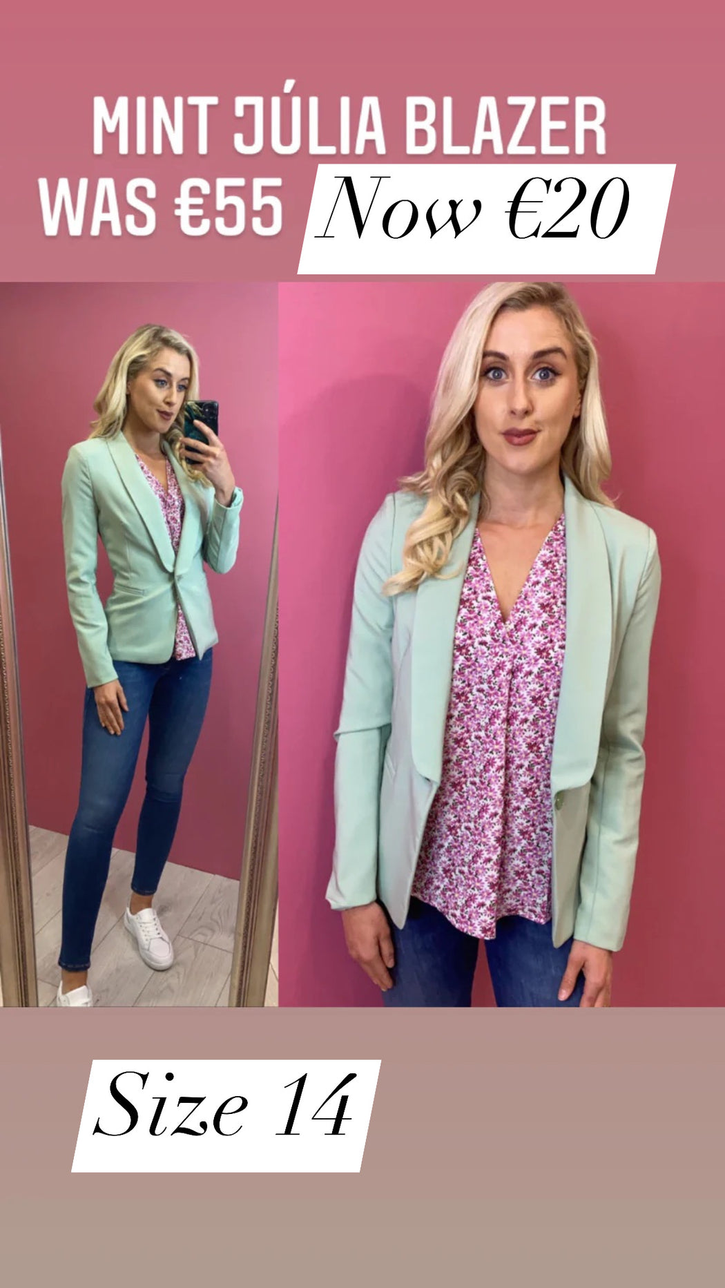 Mint Júlia blazer