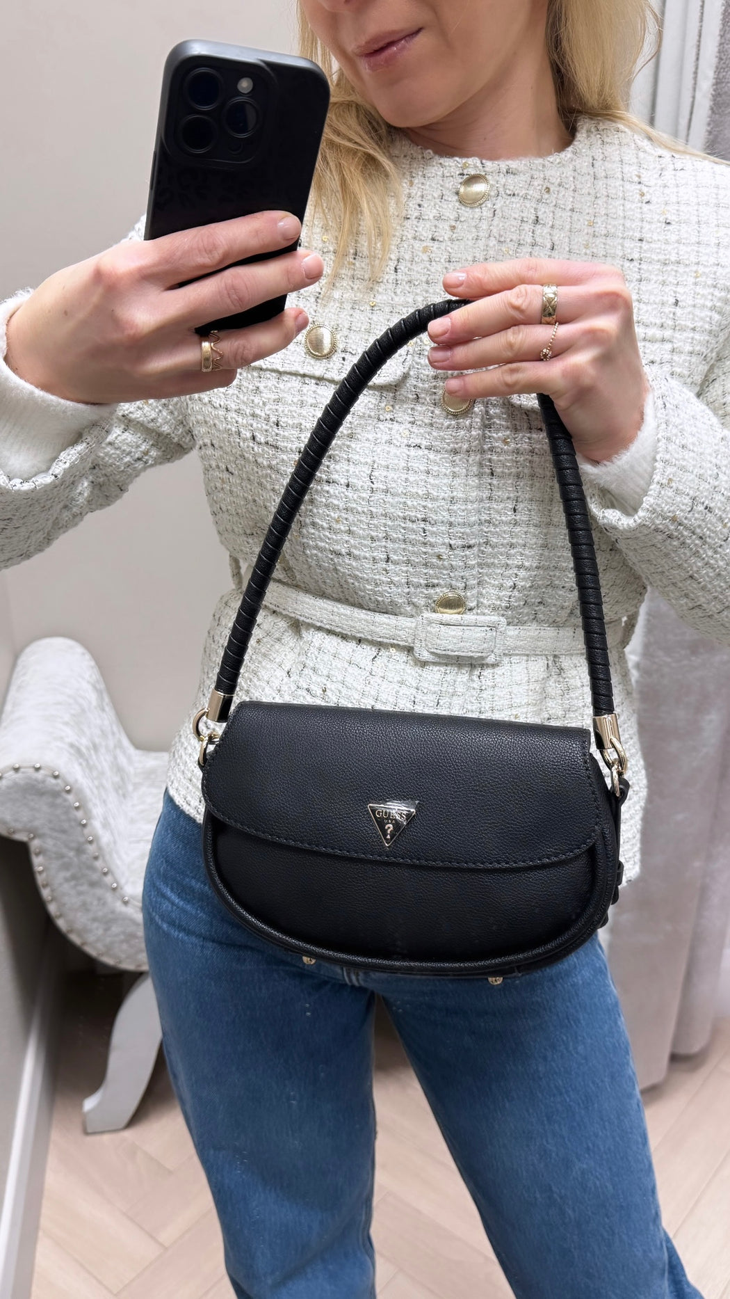 Guess black danya BG991819 mini