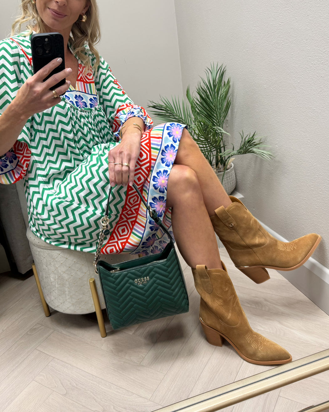 Ziggy print bohame mini