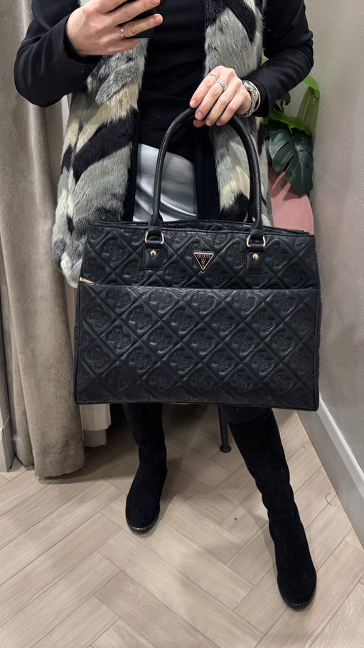 Guess Adelasia black travel bag ql9658919