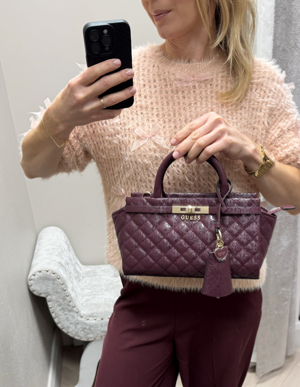 Guess Wine IDRA Bag. GG815705