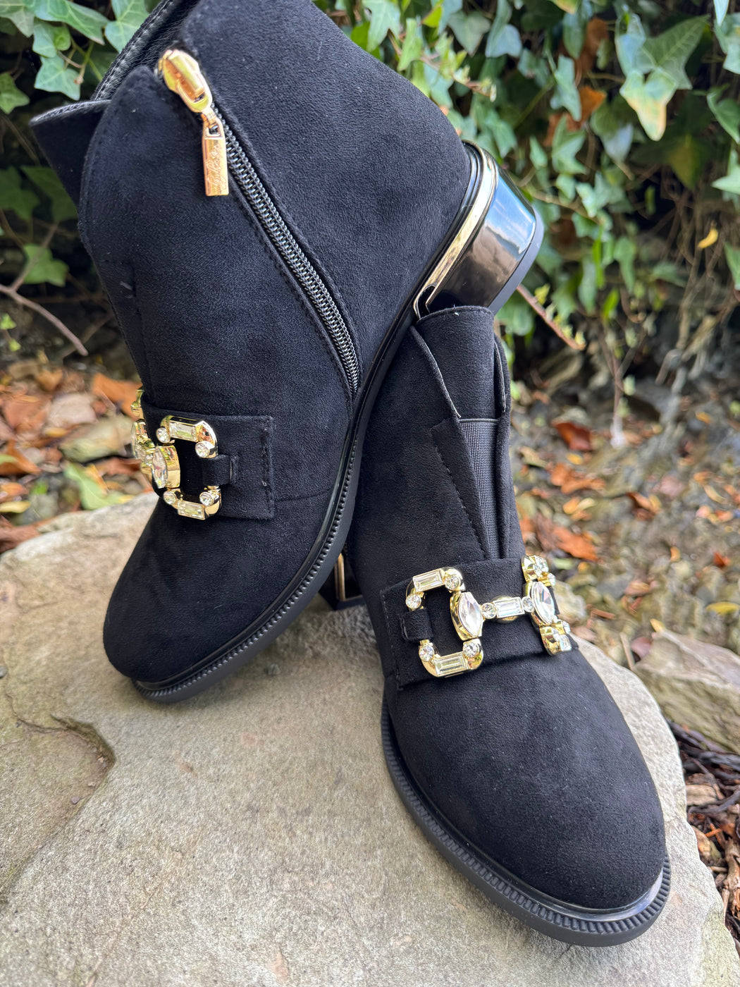 Caldicot Schwarz ankle boot