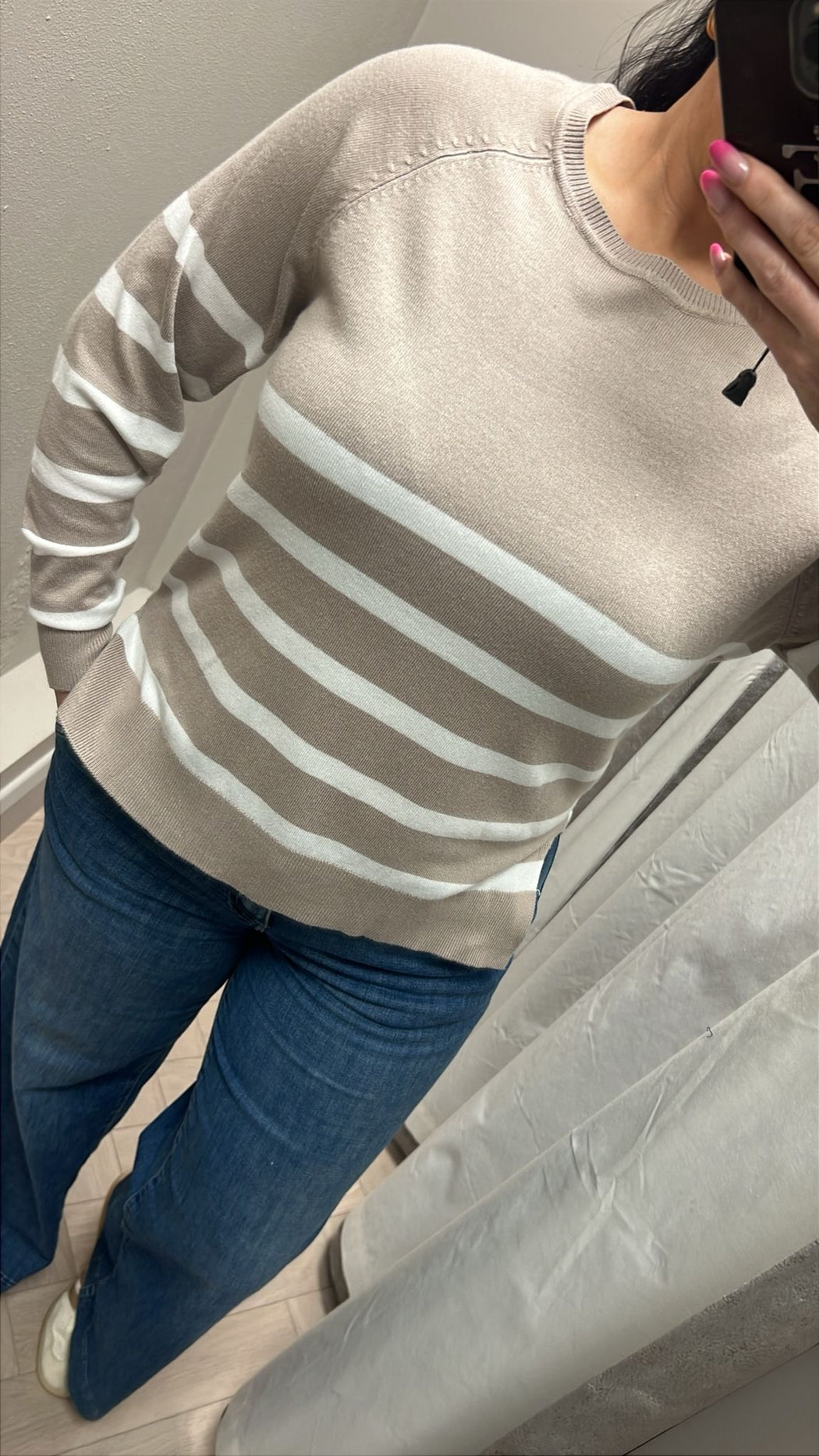 Thea stripe knit