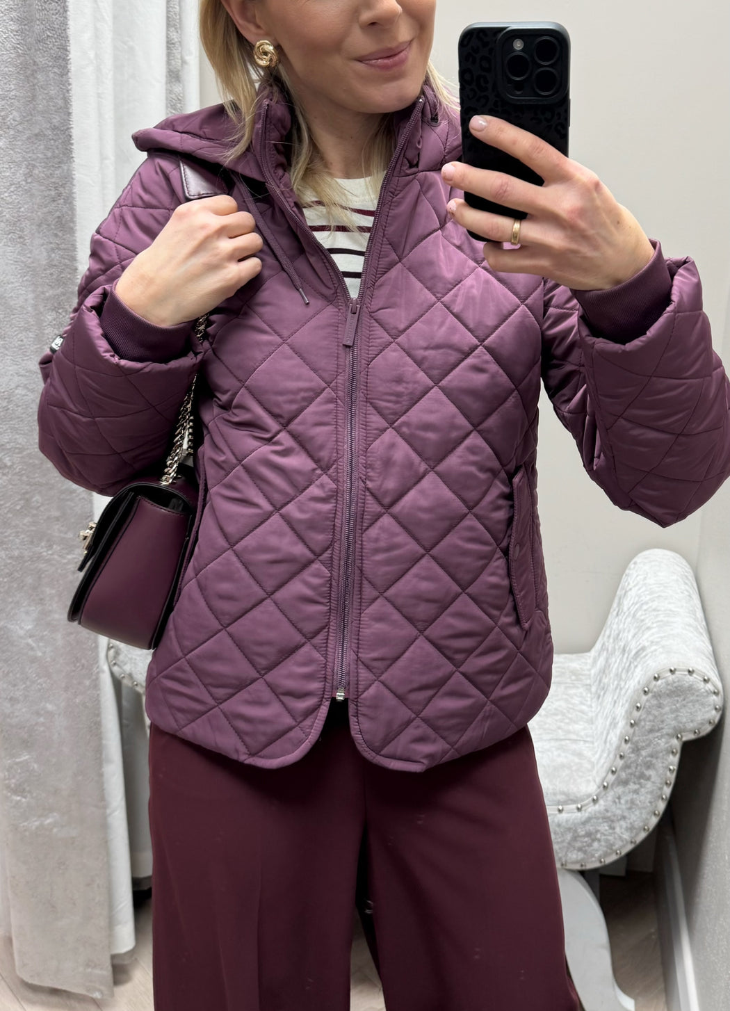Fia Jacket Plum