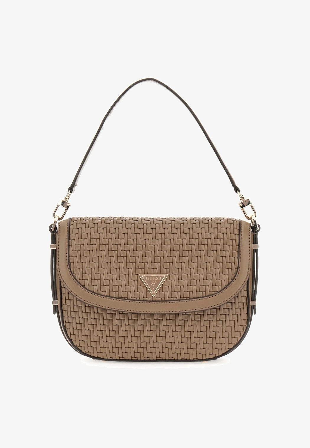 Guess dark taupe murielle shoulder bag WG950320