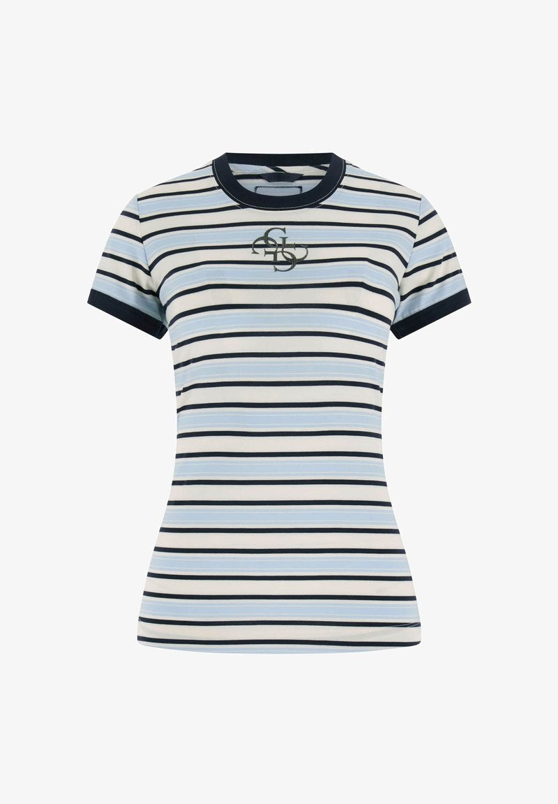 Guess Striped Mini Tee. W6GI18K3040.