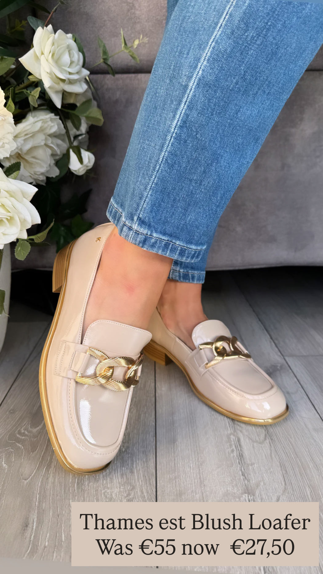 Thames est Blush Loafer