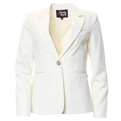 Amara cream blazer