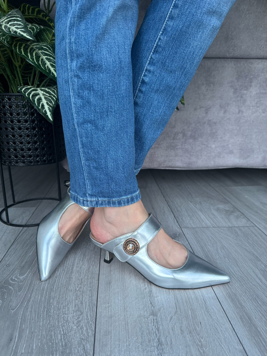 Sofitel silver heels