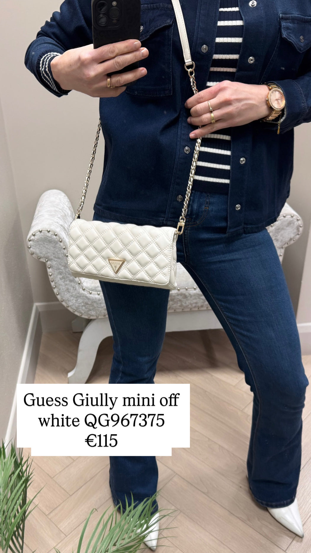 Guess Giully mini off white QG967375