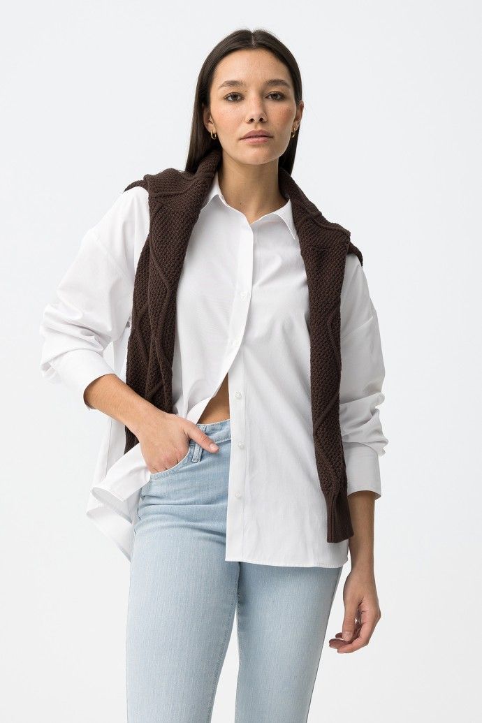Nancy white shirt