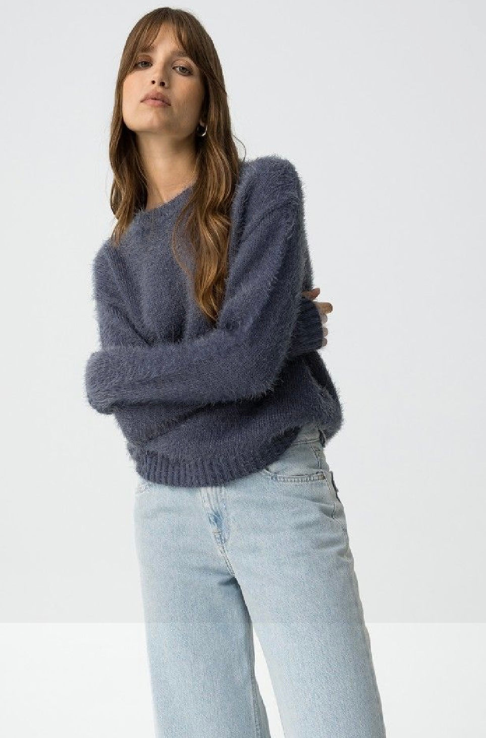 Jolie midnight navy knit