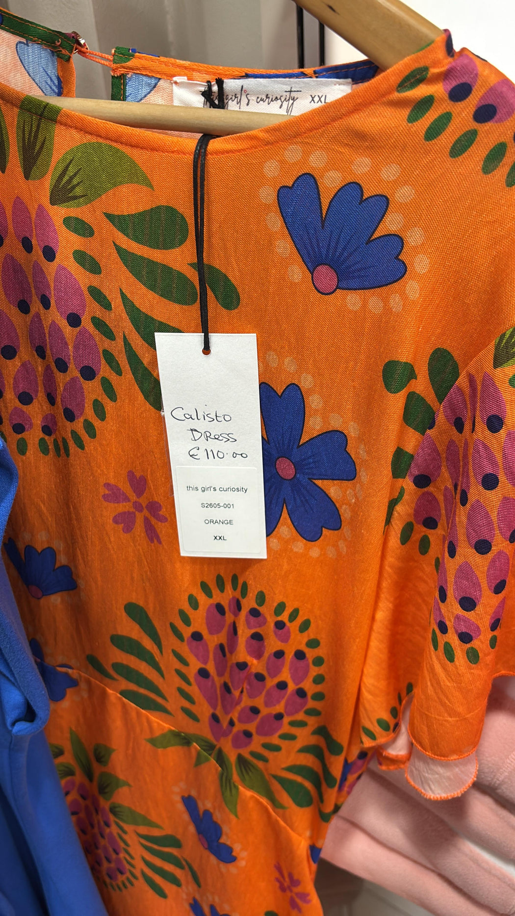 Calisto print Midi dress