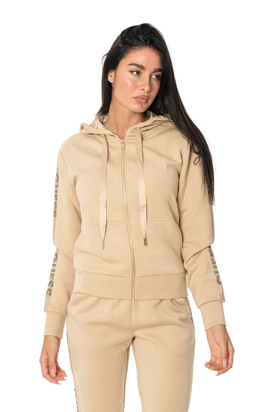 Guess scuba beige hoodie W5RQ03KBYE2