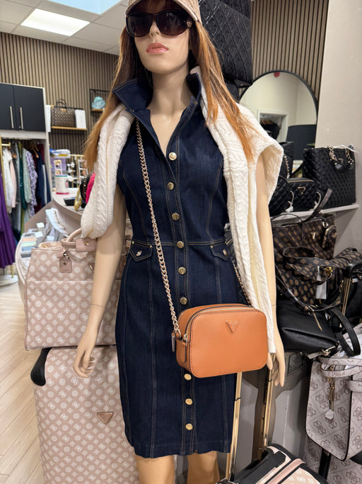 Eco guess destiny denim midi dress