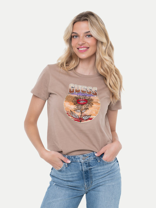 Guess desert flower tee w5y132k9rm1-g1dq