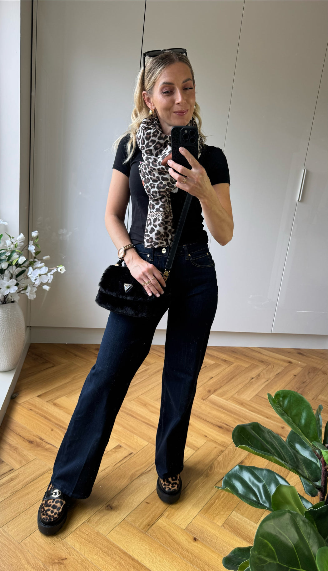 Guess high waist boot cut w5ya1ad5pw1-bfin