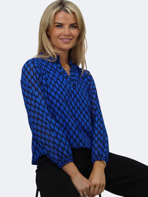 Bella blue band top