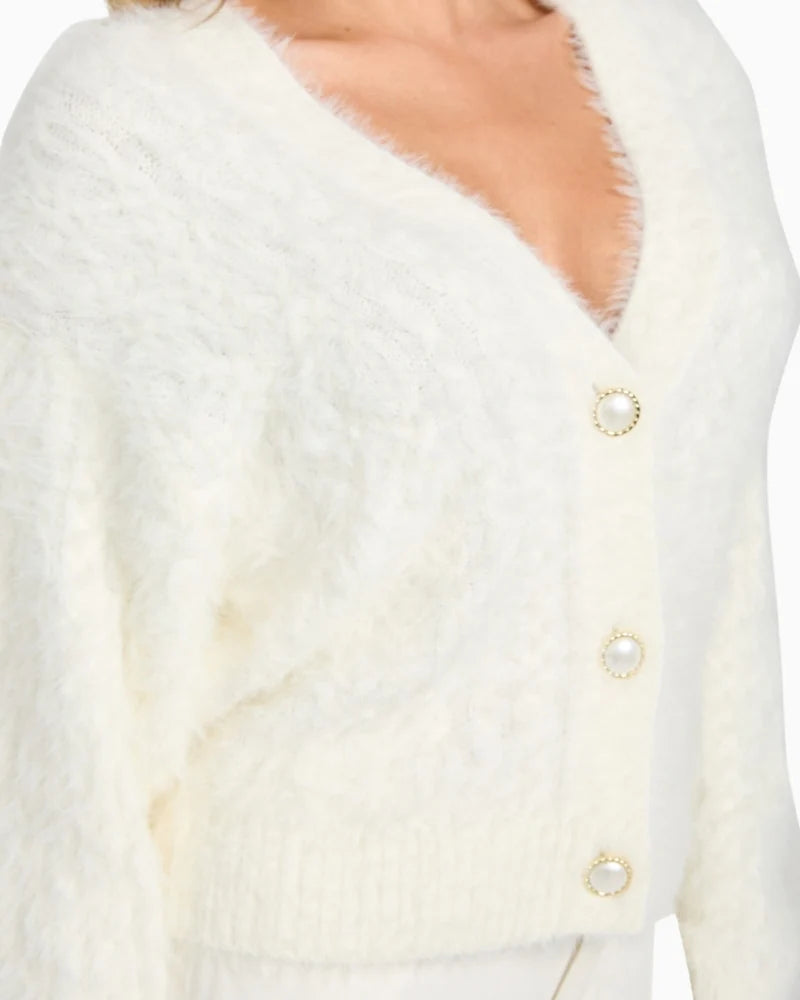 Guess kinako cream cardi
