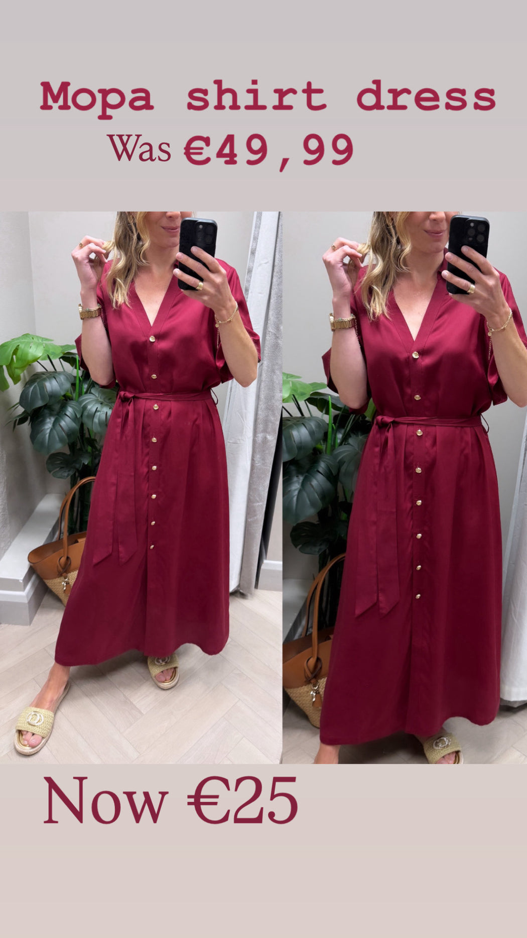 Mopa shirt dress