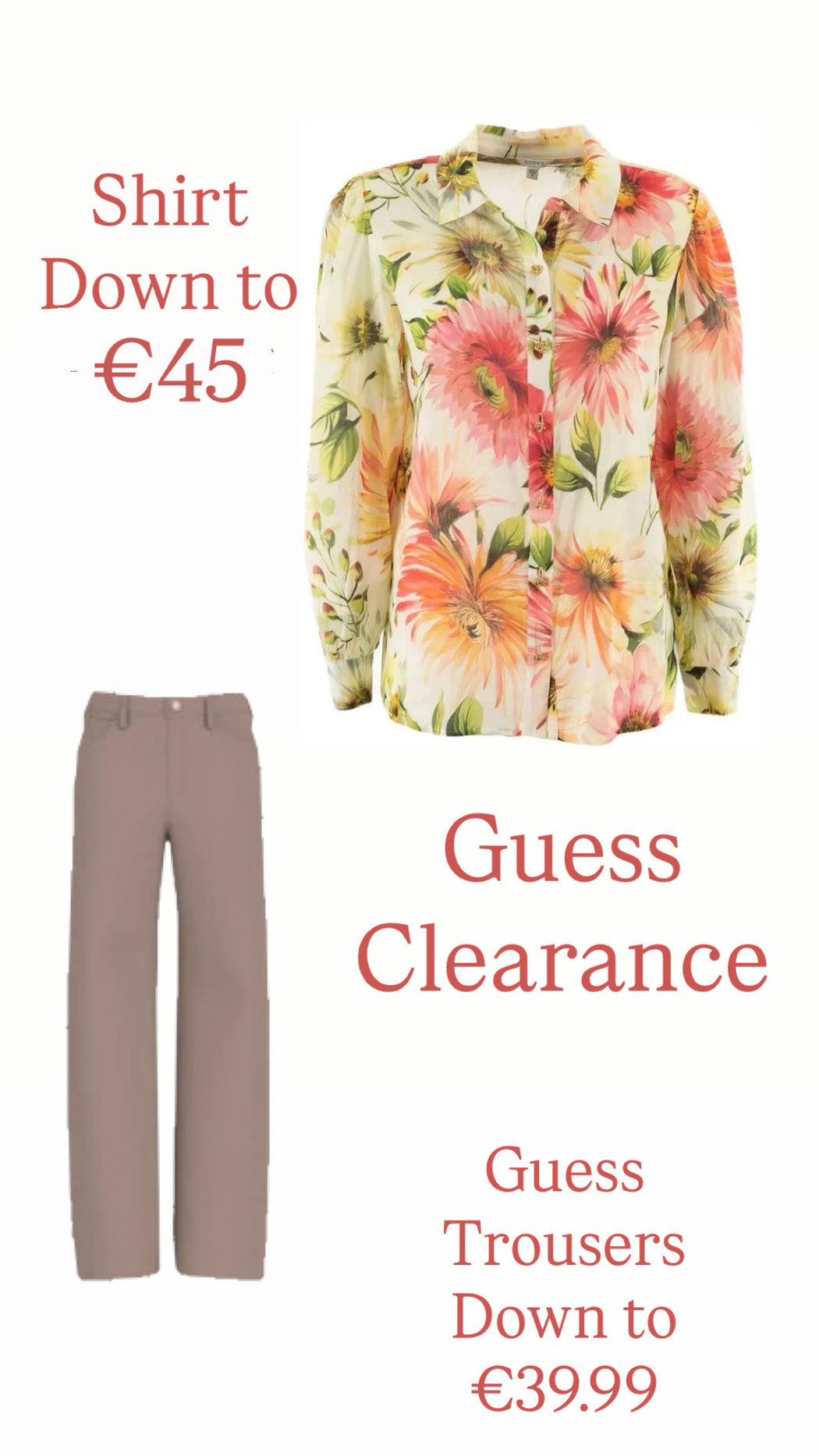 Mocha guess zoe pants W5RB30KCMU2