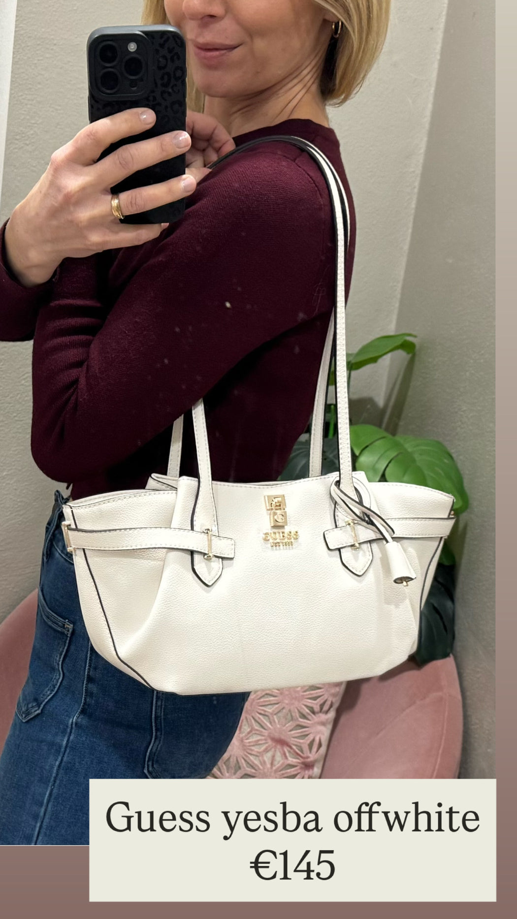 Guess yesba offwhite BG783308