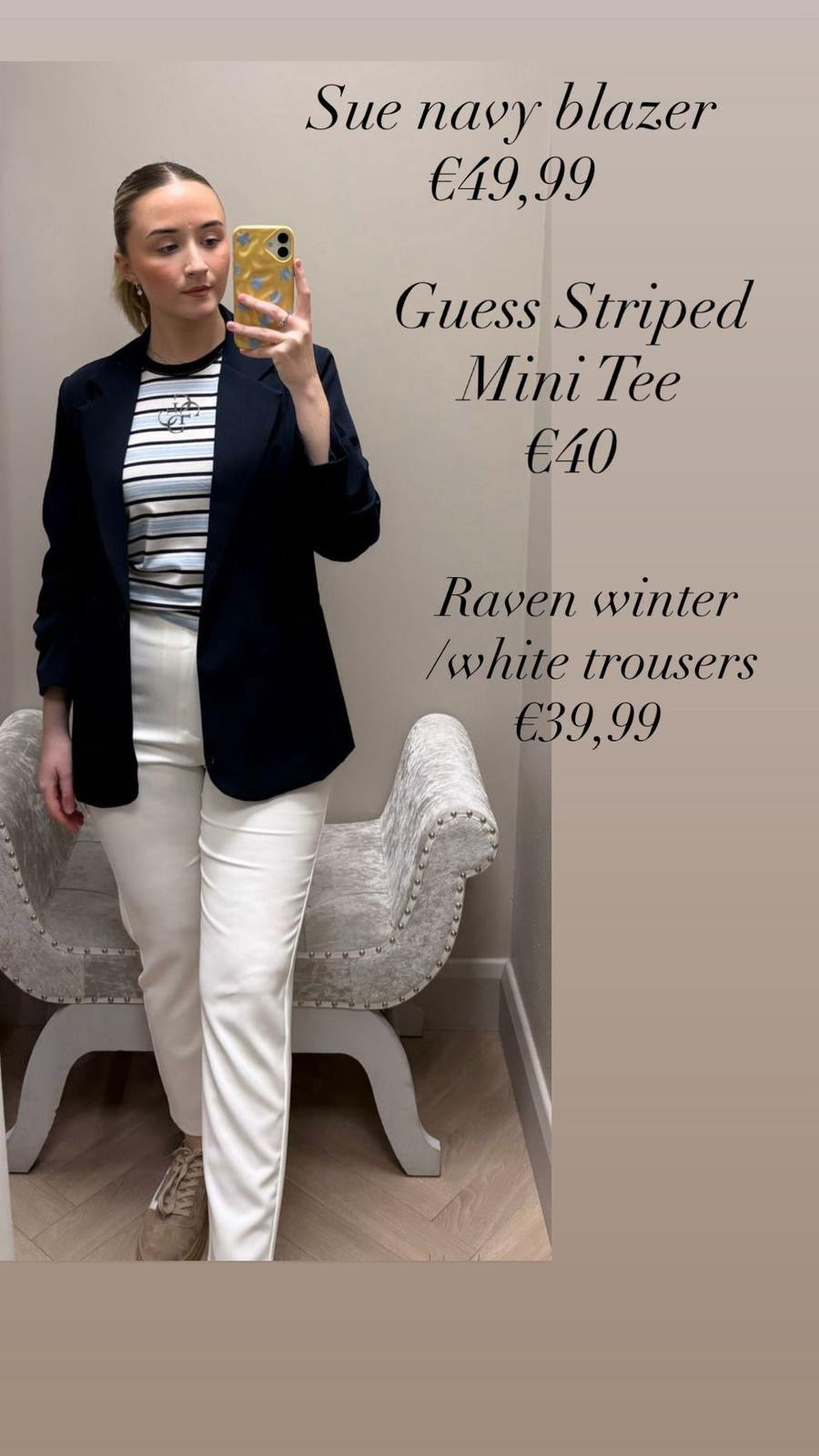Raven winter /white trousers
