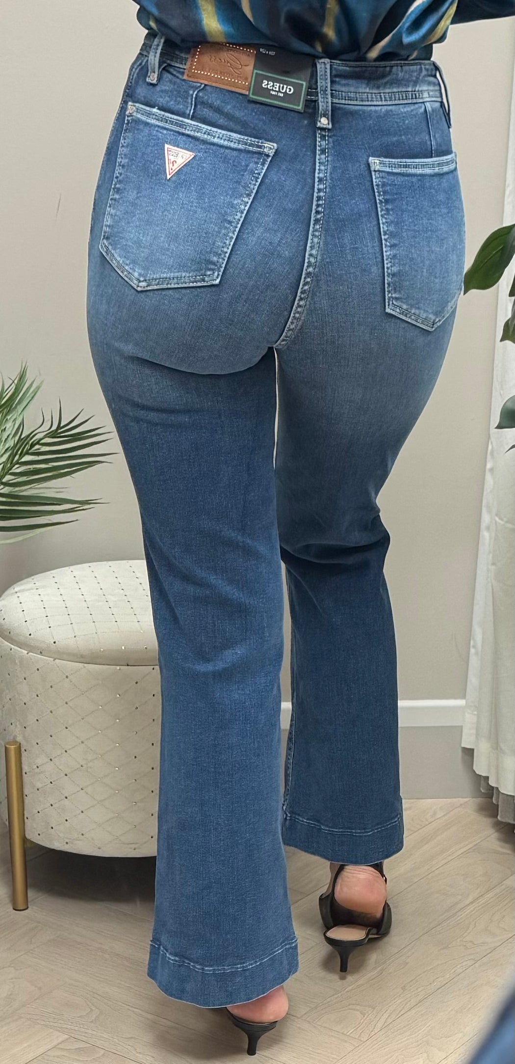Guess Valerie Wide Leg jeans W5YA74D5PY3