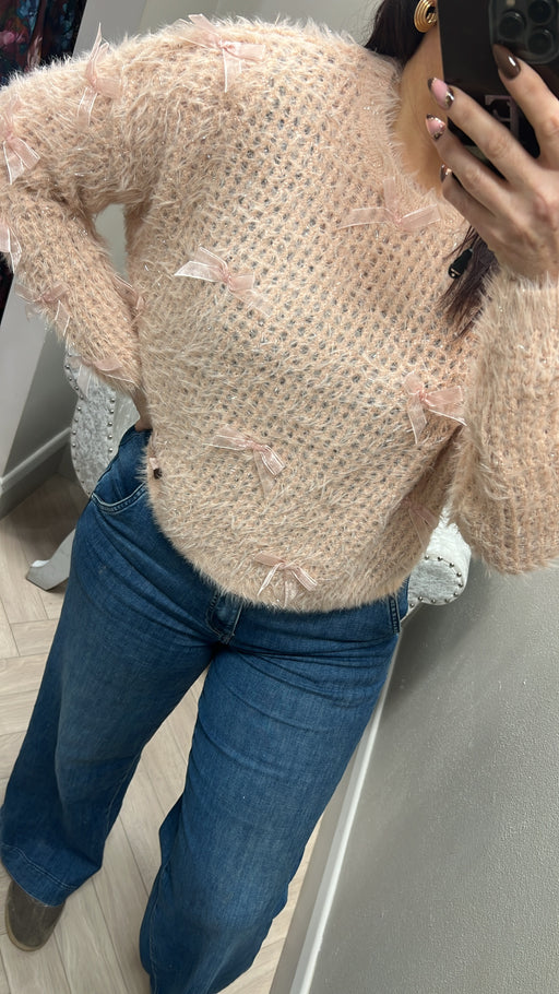 Guess blush hinata lurex knit