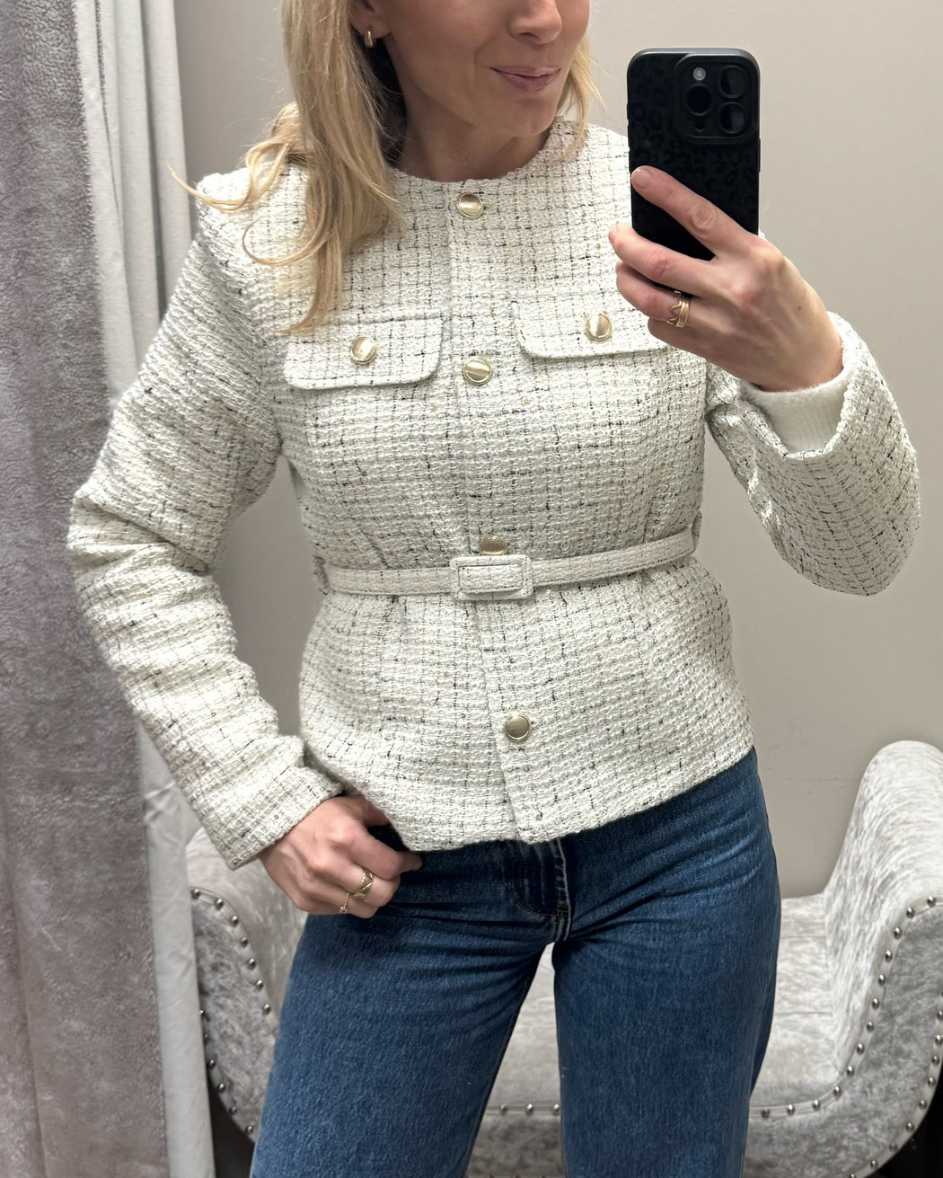Bianca tweed jacket