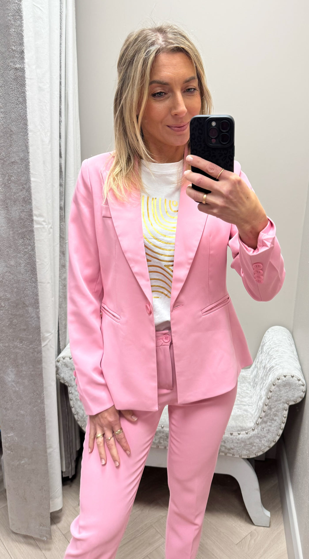 Willow Blazer Pink