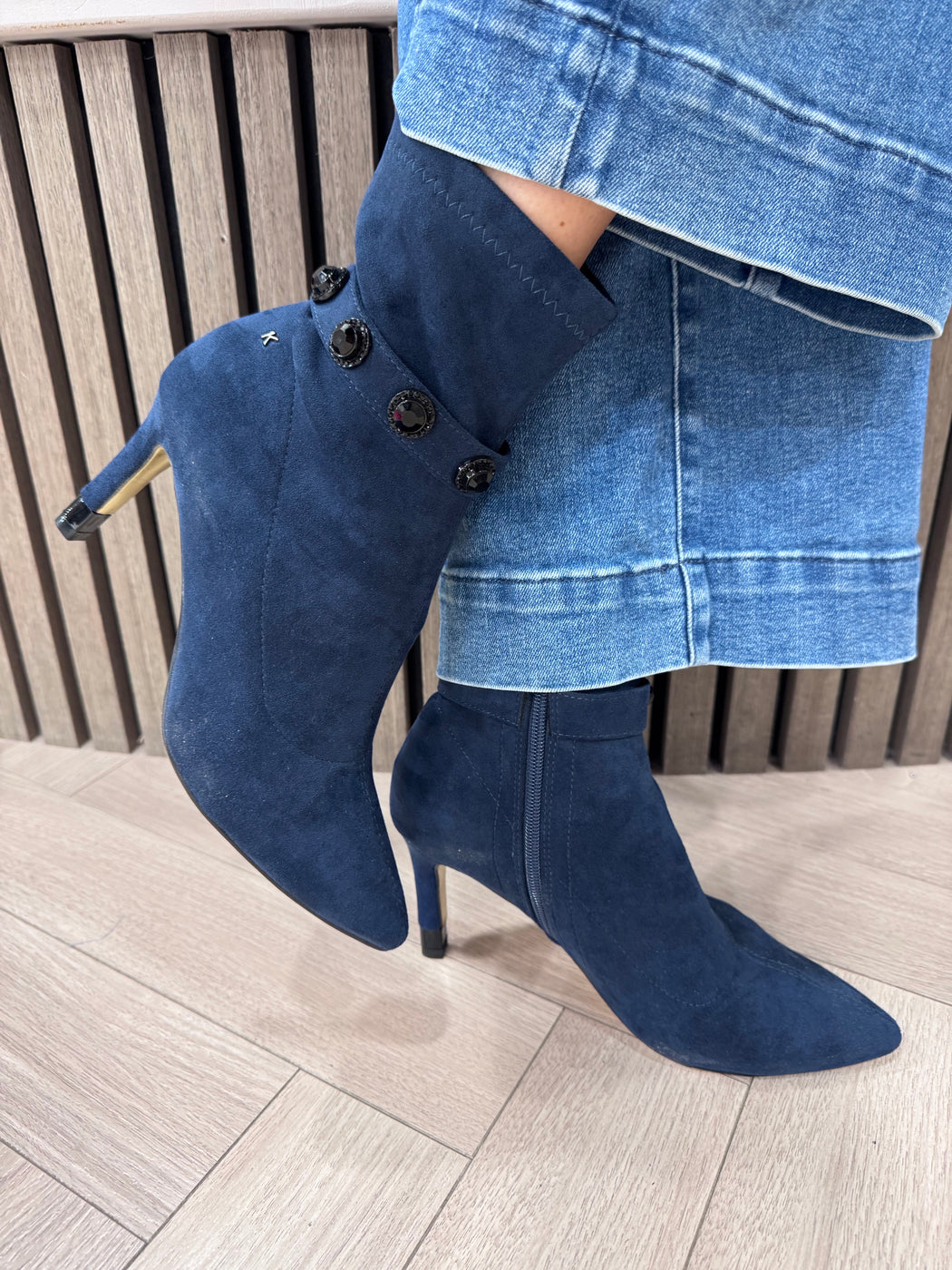 Tranmine sapphire  navy  boots
