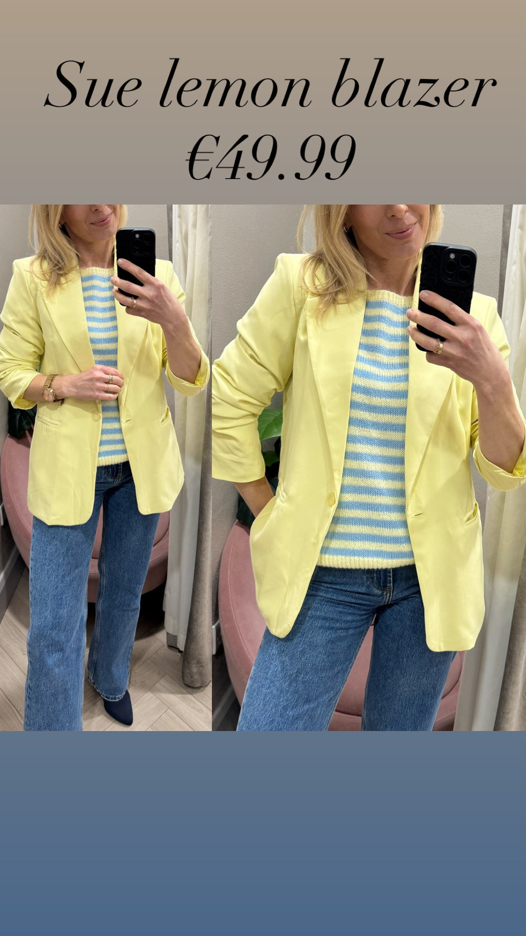 Sue lemon blazer